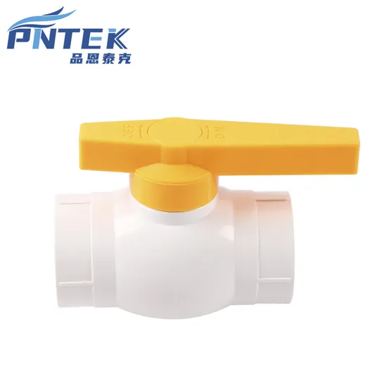 ABS Handle UPVC Two-Piece Ball Valve