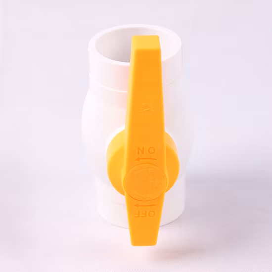 ABS Handle UPVC Two-Piece Ball Valve
